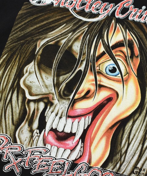 VINTAGE(ヴィンテージ)の「【ヴィンテージ古着】“Motley Crue” バンドTシャツ(Tシャツ/カットソー・メンズ・ブラック・LARGE)」の3枚目の写真