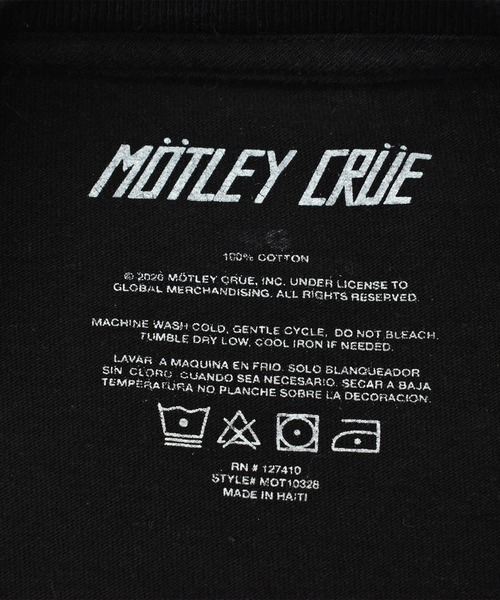 VINTAGE(ヴィンテージ)の「【ヴィンテージ古着】“Motley Crue” バンドTシャツ(Tシャツ/カットソー・メンズ・ブラック・LARGE)」の4枚目の写真
