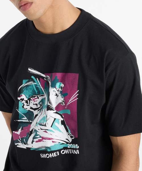NEW BALANCE(ニューバランス)の「大谷翔平 ショートスリーブTシャツ”Two Swords”(Tシャツ/カットソー・メンズ・ブラック/ホワイト・XX-LARGE/X-LARGE/LARGE/MEDIUM/SMALL)」の8枚目の写真
