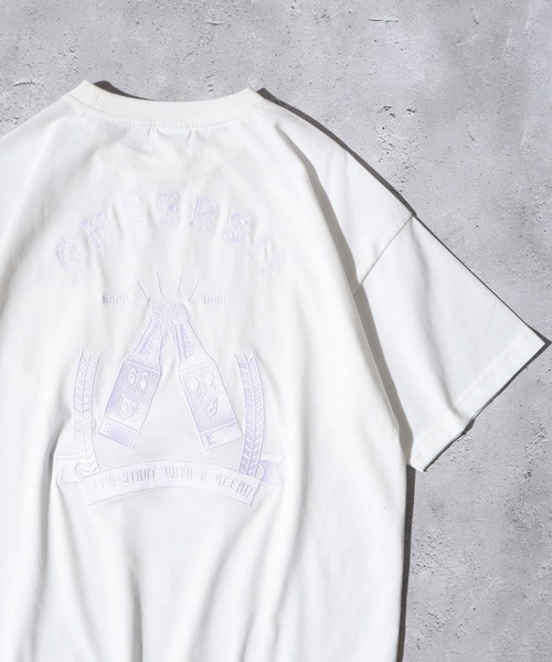 FUNALIVE（ファンアライブ）の「ボーリングTシャツ（Tシャツ/カットソー・メンズ・ホワイト/ブラック系/ブラック/ホワイト系・L/XL/M）」の2枚目の写真