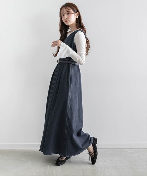 RANDA（ランダ）の「レースアップフラットパンプス（パンプス・レディース・グレー/ブラック/アイボリー・24.5/23.5/23/24/22.5/25/22/25.5）」の9枚目の写真
