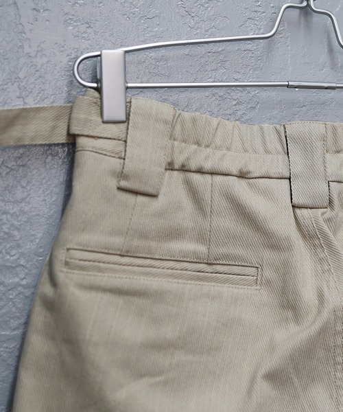 MinoriTY（マイノリティ）の「【MinoriTY】ヘビーツイルビッグタックグルカショーツ ハーフパンツ メンズ 夏服（その他パンツ・メンズ・ブラック/ベージュ・L/M/S）」の16枚目の写真