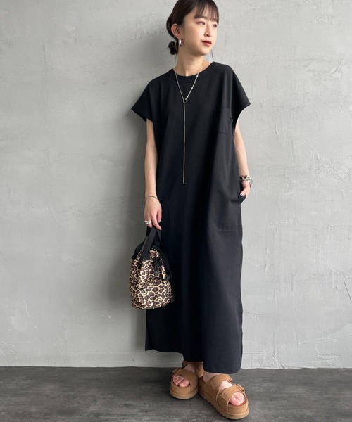 NANGA（ナンガ）の「[NANGA/ナンガ] エコハイブリッド ノースリーブ ワンピース（ワンピース・レディース・ブラック/ネイビー・WM）」の9枚目の写真