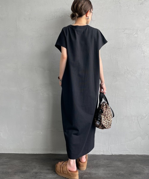 NANGA（ナンガ）の「[NANGA/ナンガ] エコハイブリッド ノースリーブ ワンピース（ワンピース・レディース・ブラック/ネイビー・WM）」の7枚目の写真