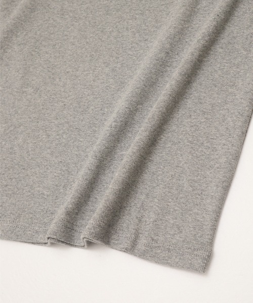 JEMORGAN(ジェーイーモーガン)の「【JEMORGAN / ジェーイーモーガン】テレコ半袖クルーネックTシャツ(Tシャツ/カットソー・メンズ・杢グレー/ホワイト/ブラック・M/L/XL)」の14枚目の写真