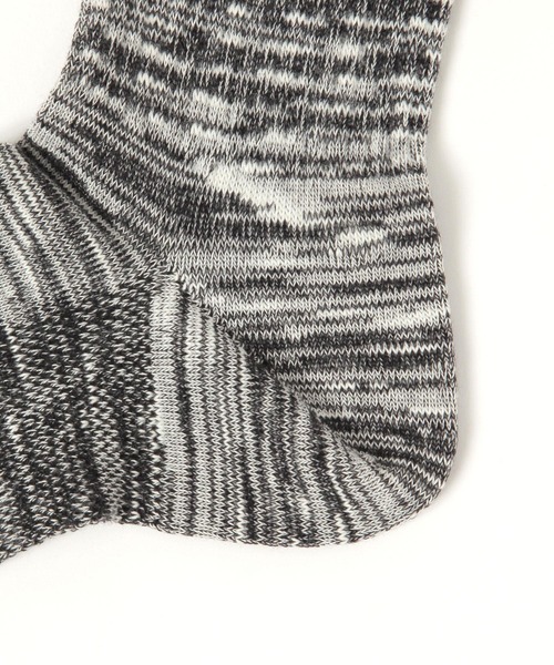 GLOBAL WORK（グローバルワーク）の「スラブソックス/ミドル/329086（ソックス/靴下・メンズ・グレー/ブラック/グリーン・FREE）」の7枚目の写真