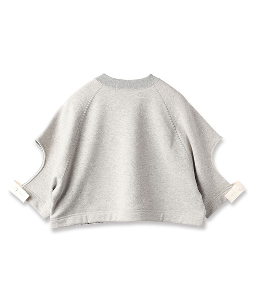 mintdesigns（ミントデザインズ）の「HERINGBORN FOIL SWEAT（スウェット・レディース・グレー/ネイビー・ONE SIZE）」の14枚目の写真