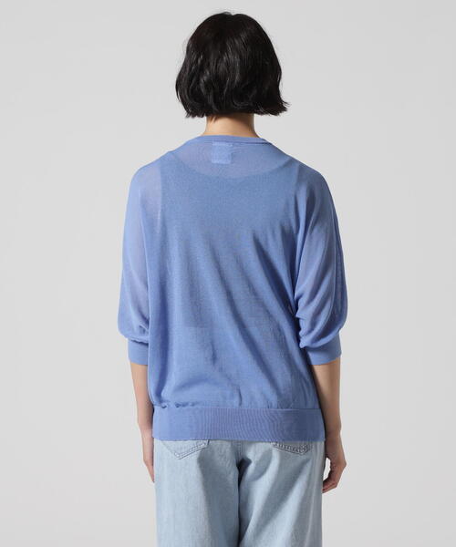 BEAVER(ビーバー)の「B omnivore/ビーオムニボー ヘルシーヤーンハーフスリーブTEE(Tシャツ/カットソー・レディース・ブラック/その他18・F)」の10枚目の写真