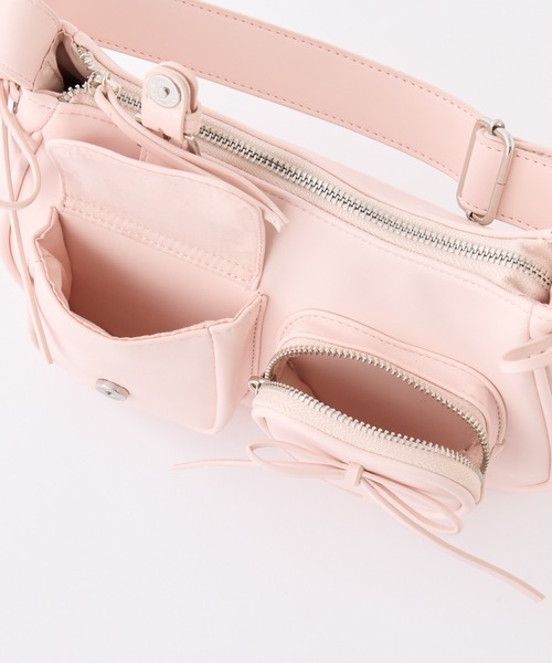 セール】ハートポケット付きホーボーバッグ（ショルダーバッグ）｜one