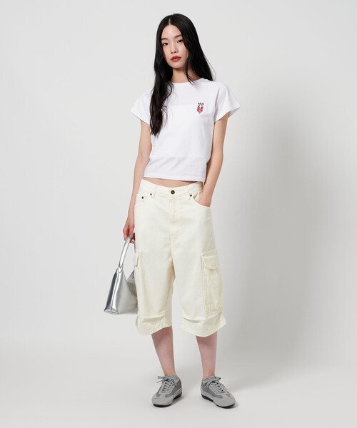CHANEL スポーツライン　ホワイト カーゴパンツ　36 CHANEL スポーツライン ホワイト カーゴパンツ 36
