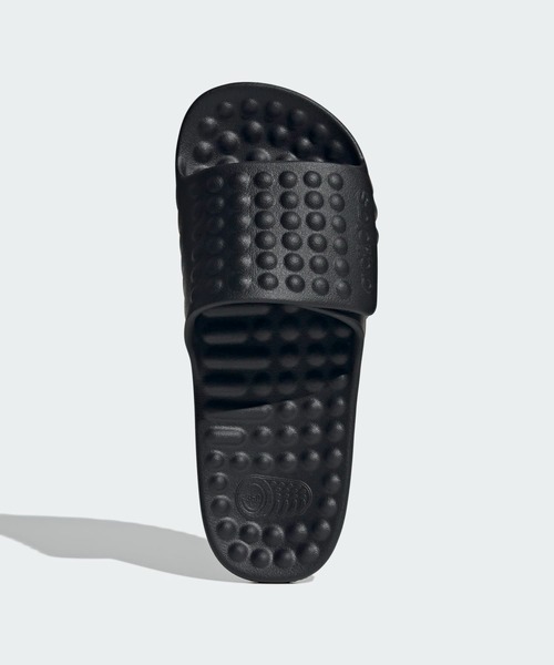 【関送無料】 adidas Adissage ブラック ゴールド サンダル 関送無料】 adidas アディダス Adissage ブラック サンダル