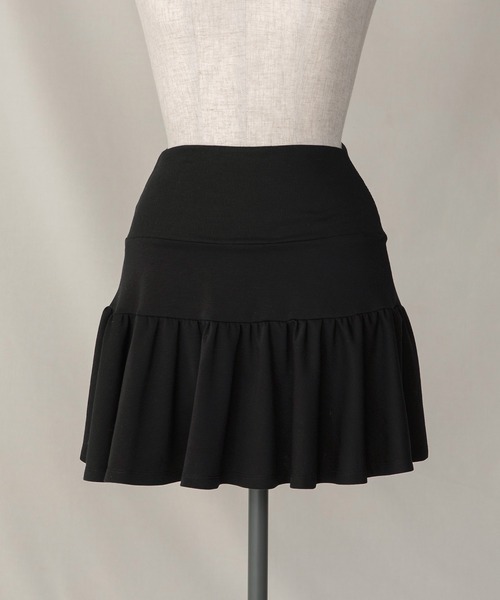 palesop ♡ スウェット フリル ミニスカート Sweat Frill Mini Skirt/スウェットフリルミニスカート
