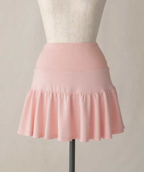 Sweat Frill Mini Skirt/スウェットフリルミニスカート