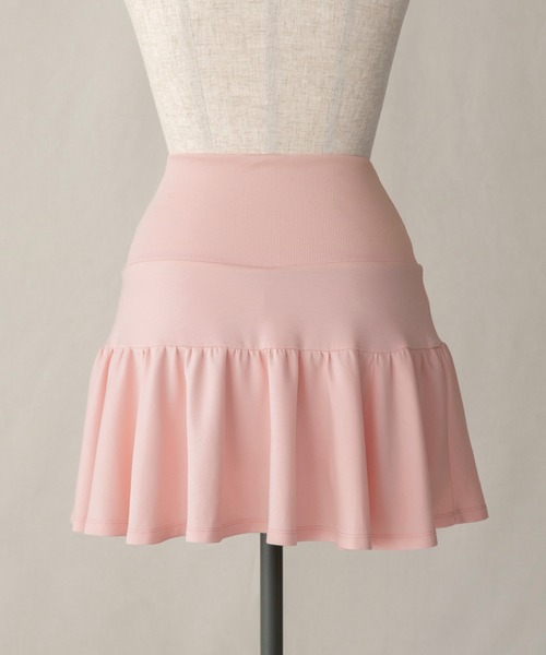 Sweat Frill Mini Skirt/スウェットフリルミニスカート