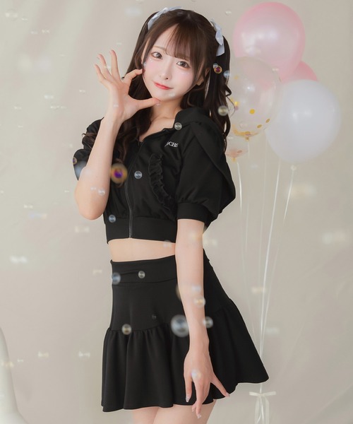 ROUGHNECKフリル ミニスカート フリルミニSK|ems excite | RETRO GIRL ONLINE STORE レトロ