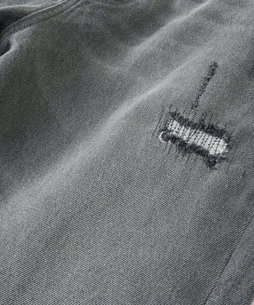 RIVE DROITE（リヴドロワ）の「【MONN.:.(モン)】セミフレアリペアデニム（デニムパンツ・レディース・グレー/サックスブルー・40/38/36）」の10枚目の写真