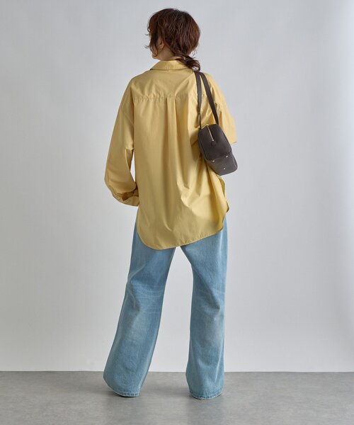 RIVE DROITE（リヴドロワ）の「【MONN.:.(モン)】セミフレアリペアデニム（デニムパンツ・レディース・グレー/サックスブルー・40/38/36）」の14枚目の写真