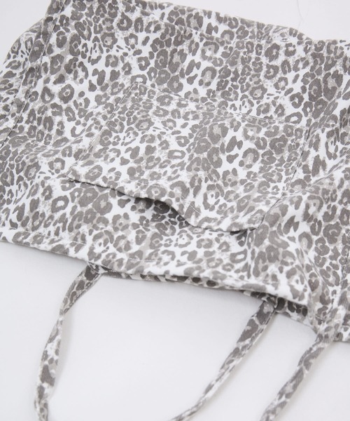 d.i.a.ロゴプリントレオパードトートバッグ レオパード柄（トート