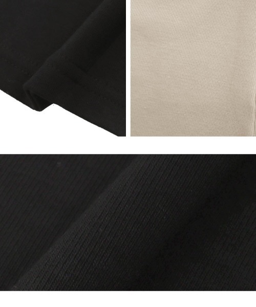 KOBE LETTUCE（コウベレタス）の「2wayナローマキシワンピース（ワンピース・レディース・グレー系/ブラック/グレイッシュベージュ/ブラック系/チャコール/ベージュ系/ネイビー/ネイビー系・M1/MP/PM/M）」の19枚目の写真