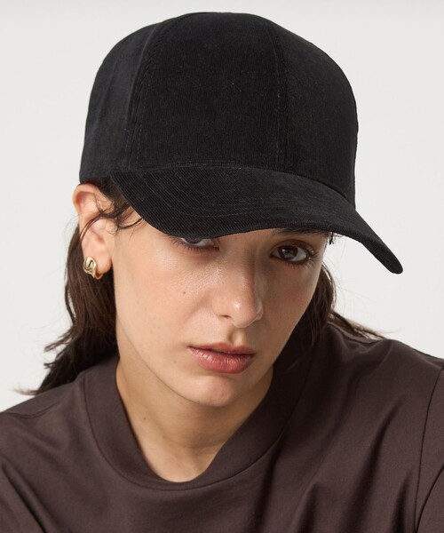 セール】コーデュロイ キャップ / 帽子 UVカット（キャップ）｜green