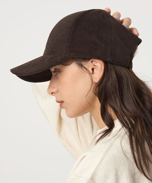 コーデュロイ キャップ / 帽子 UVカット（キャップ）｜green