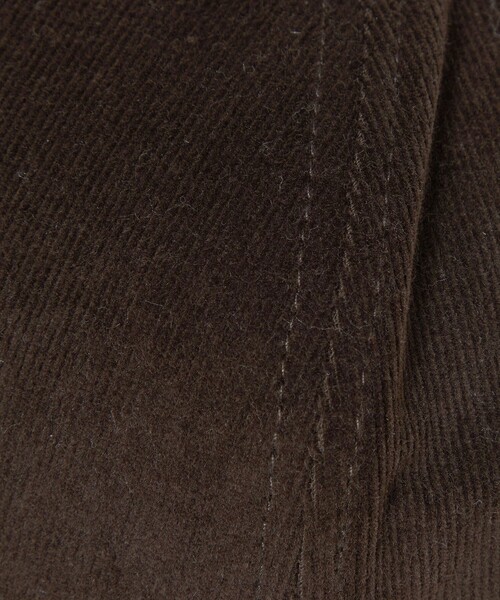 green label relaxing（グリーンレーベルリラクシング）の「コーデュロイ キャップ / 帽子 UVカット（キャップ・レディース・ネイビー/ナチュラル/モカ/ライトグレー/ブラック/ブラウン・FREE）」の9枚目の写真