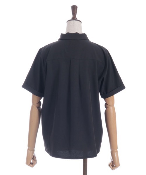 axes femme（アクシーズファム）の「スタッズネクタイ付ブラウス（シャツ/ブラウス・レディース・キナリ/ブラック・FREE）」の10枚目の写真