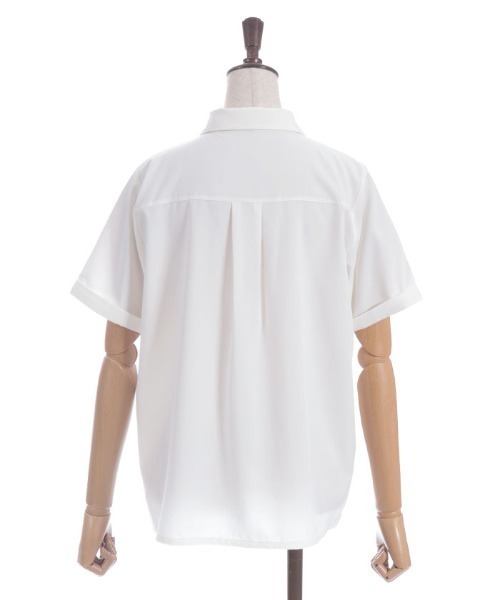 axes femme（アクシーズファム）の「スタッズネクタイ付ブラウス（シャツ/ブラウス・レディース・キナリ/ブラック・FREE）」の19枚目の写真