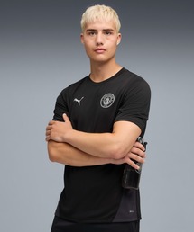 PUMA（プーマ）の「PUMA プーマ メンズ マンチェスターシティ FC トレーニング 半袖 シャツ（Tシャツ/カットソー）」
