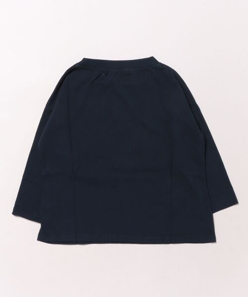 BOBO CHOSES（ボボショーズ）の「Mr Pencil T-shirt（Tシャツ/カットソー・キッズ・ダークネイビー・2-3YEAR/4-5YEAR/6-7YEAR/8-9y/10-11y）」の5枚目の写真