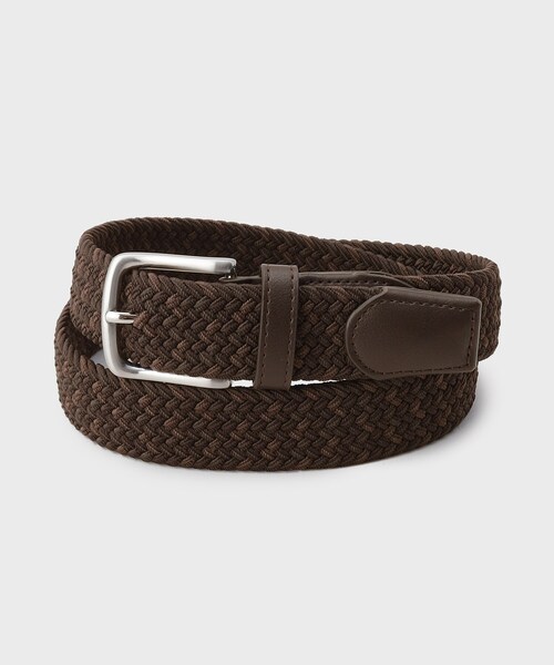 THE SHOP TK （ザ ショップ ティーケー ）の「ゴムメッシュベルト（ベルト・メンズ・ブラック系4/ブラック/ブラック系/ダークブラウン/ダークブラウン系・00）」の5枚目の写真