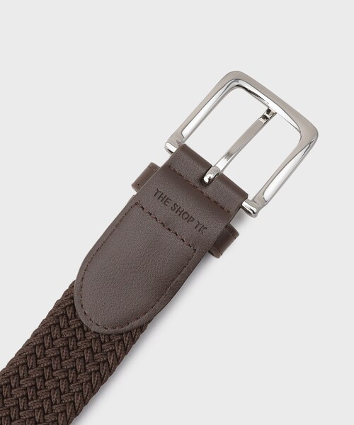 THE SHOP TK （ザ ショップ ティーケー ）の「ゴムメッシュベルト（ベルト・メンズ・ブラック系4/ブラック/ブラック系/ダークブラウン/ダークブラウン系・00）」の6枚目の写真