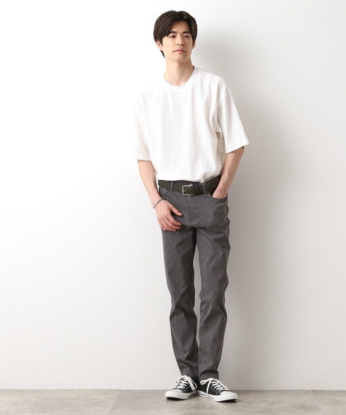 THE SHOP TK （ザ ショップ ティーケー ）の「ゴムメッシュベルト（ベルト・メンズ・ブラック系4/ブラック/ブラック系/ダークブラウン/ダークブラウン系・00）」の10枚目の写真