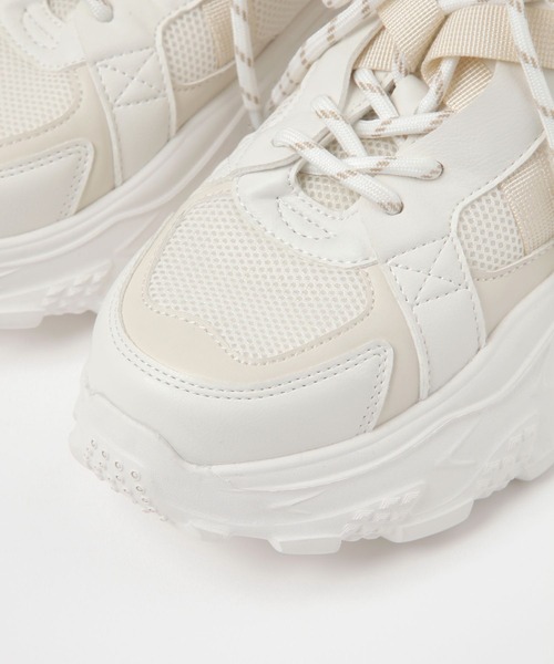 niko and...（ニコアンド）の「ボリュームソールスニーカー（スニーカー・レディース・ブラック/グレー/アイボリー/ブラウン・SMALL/LARGE/MEDIUM）」の17枚目の写真