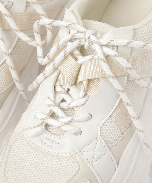 niko and...（ニコアンド）の「ボリュームソールスニーカー（スニーカー・レディース・ブラック/グレー/アイボリー/ブラウン・SMALL/LARGE/MEDIUM）」の15枚目の写真