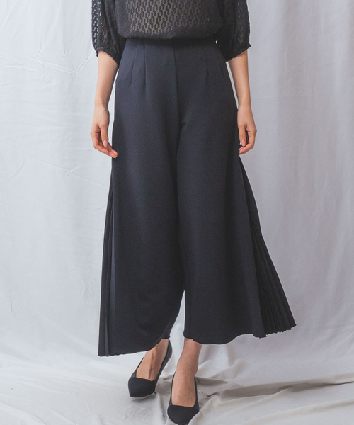 NARACAMICIE(ナラカミーチェ)の「【NARACAMICIE】サイドプリーツパンツ(その他パンツ・レディース・ダークグレー/グレー・M/XL)」の16枚目の写真