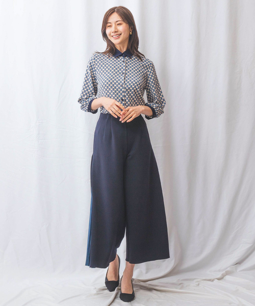 NARACAMICIE(ナラカミーチェ)の「【NARACAMICIE】サイドプリーツパンツ(その他パンツ・レディース・ダークグレー/グレー・M/XL)」の18枚目の写真