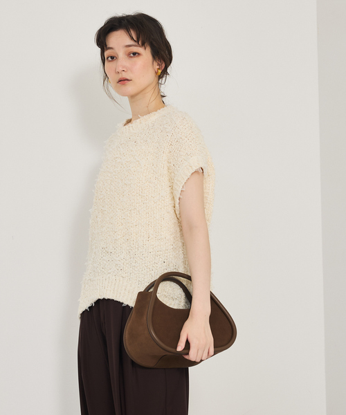 セール】チュールフェザーニット（ニット/セーター）｜qualite（カリテ