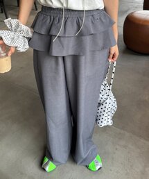 CIAOPANIC TYPY | 【TERIO韓国企画】フリル付きスラックス(その他パンツ)