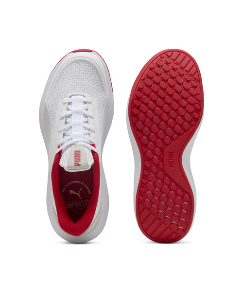 PUMA(プーマ)の「PUMA プーマ ウィメンズ ソフトライド コートニー ランニングシューズ(スニーカー・レディース・ホワイト×ネイビー/ブラック/ホワイト×レッド/ホワイト×シルバー・22.5cm/22.0cm/26.0cm/25.5cm/25.0cm/23.5cm/23.0cm/24.5cm/24.0cm)」の17枚目の写真