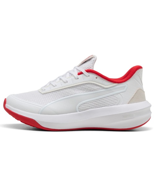 PUMA(プーマ)の「PUMA プーマ ウィメンズ ソフトライド コートニー ランニングシューズ(スニーカー・レディース・ホワイト×ネイビー/ブラック/ホワイト×レッド/ホワイト×シルバー・22.5cm/22.0cm/26.0cm/25.5cm/25.0cm/23.5cm/23.0cm/24.5cm/24.0cm)」の2枚目の写真