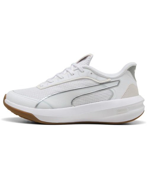 PUMA(プーマ)の「PUMA プーマ ウィメンズ ソフトライド コートニー ランニングシューズ(スニーカー・レディース・ホワイト×ネイビー/ブラック/ホワイト×レッド/ホワイト×シルバー・22.5cm/22.0cm/26.0cm/25.5cm/25.0cm/23.5cm/23.0cm/24.5cm/24.0cm)」の4枚目の写真