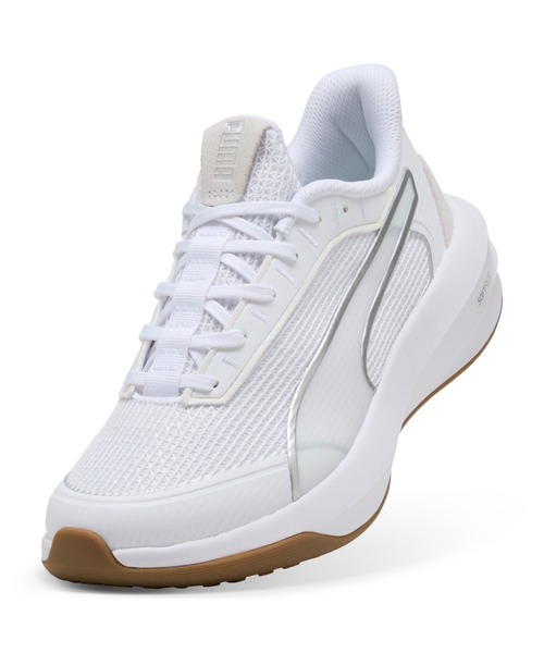 PUMA(プーマ)の「PUMA プーマ ウィメンズ ソフトライド コートニー ランニングシューズ(スニーカー・レディース・ホワイト×ネイビー/ブラック/ホワイト×レッド/ホワイト×シルバー・22.5cm/22.0cm/26.0cm/25.5cm/25.0cm/23.5cm/23.0cm/24.5cm/24.0cm)」の9枚目の写真