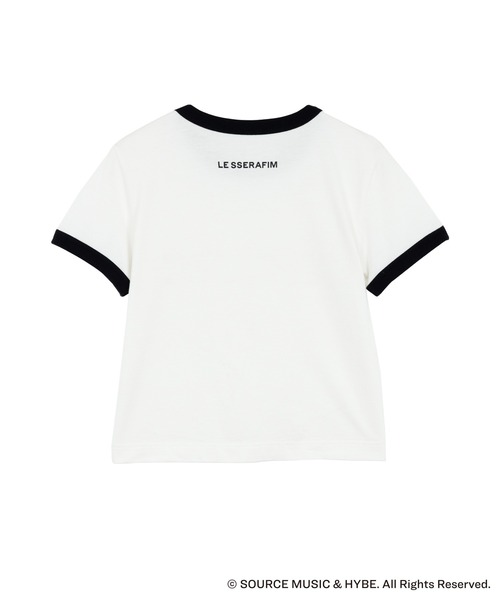 LE SSERAFIM Tシャツ LE SSERAFIM × ZOZOTOWN RINGER TEE（Tシャツ/カットソー