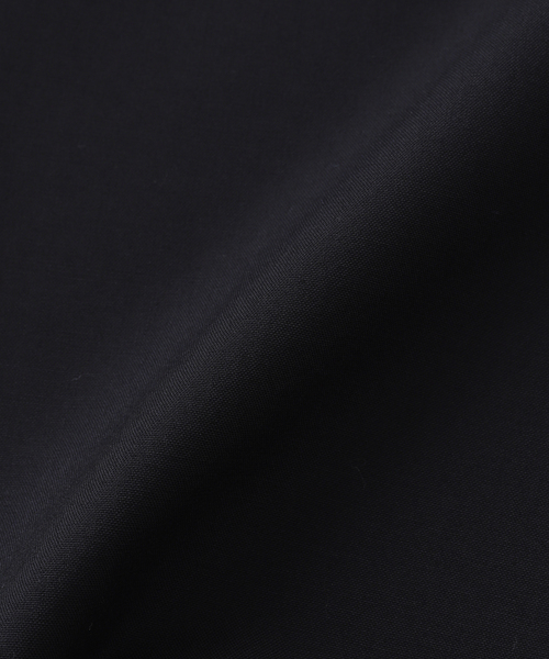 ATON（エイトン）の「ATON (エイトン) WOOL TROPICAL LOOSE FIT PANTS（スラックス・メンズ・ブラック・4）」の6枚目の写真