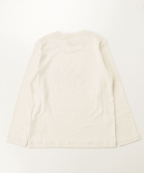 HELLY HANSEN（ヘリーハンセン）の「【HELLY HANSEN】K L/S HH Helly Bear Tee（Tシャツ/カットソー・キッズ・アイボリー/ネイビー・140/130）」の3枚目の写真