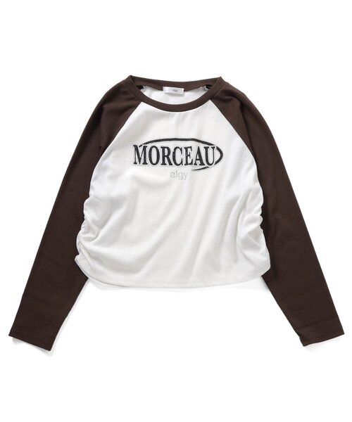 algy（アルジー）の「シャーリングリブロンT（Tシャツ/カットソー・キッズ・ブルー/ブラウン/ピンク・XX-SMALL/X-SMALL/MEDIUM/SMALL）」の16枚目の写真