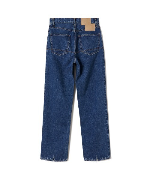 PERVERZE(パーバーズ)の「Nano Mist Denim-Loose Straight(デニムパンツ・レディース・インディゴブルー・2/1/0)」の2枚目の写真