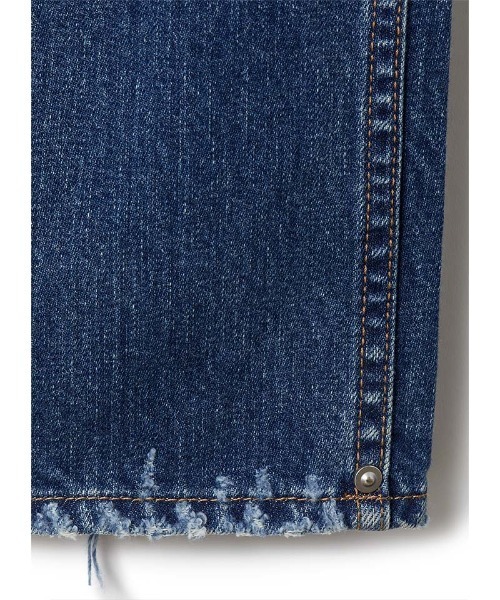 PERVERZE(パーバーズ)の「Nano Mist Denim-Loose Straight(デニムパンツ・レディース・インディゴブルー・2/1/0)」の5枚目の写真