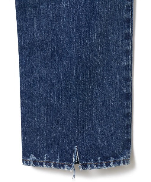 PERVERZE(パーバーズ)の「Nano Mist Denim-Loose Straight(デニムパンツ・レディース・インディゴブルー・2/1/0)」の6枚目の写真